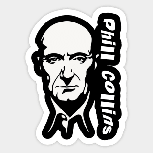 Phil Collins // Punksthetic Fan Art Design Sticker